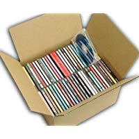 楽天市場】80サイズ ダンボール CD 50枚ほど入る 10枚〜30枚セット CD