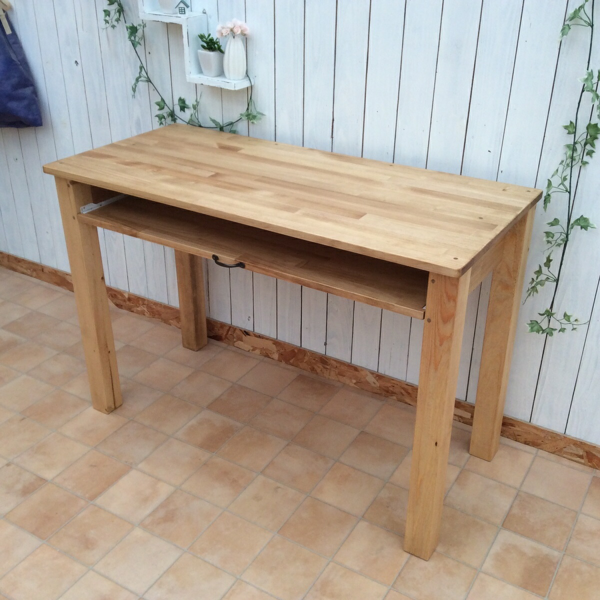 楽天市場】☆Handmade/電子ピアノ台/PCデスク/学習机/作業台