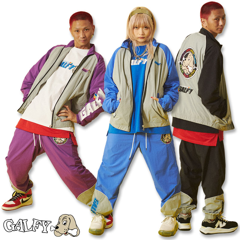 楽天市場】ガルフィー GALFY SPEED セットアップ 134017 黒 青 紫 L XL