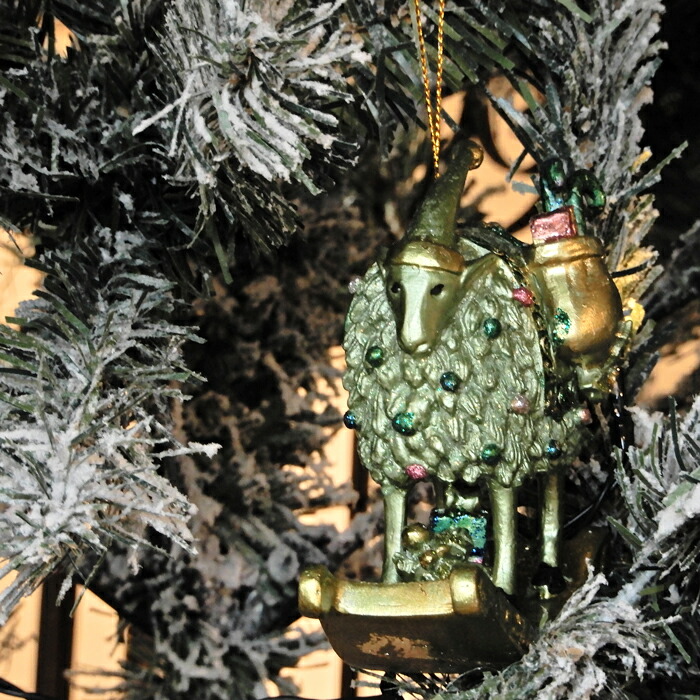 楽天市場】クリスマスオーナメント 北欧 おしゃれ羊 ひつじsheep