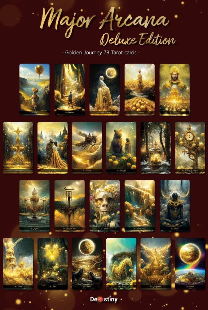 楽天市場】【タロットカード】 Deckstiny ゴールデン ジャーニー