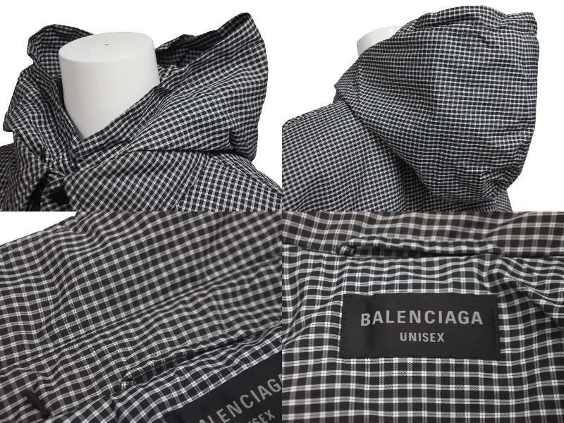 楽天市場】極美品 BALENCIAGA バレンシアガ フード付き ダウン
