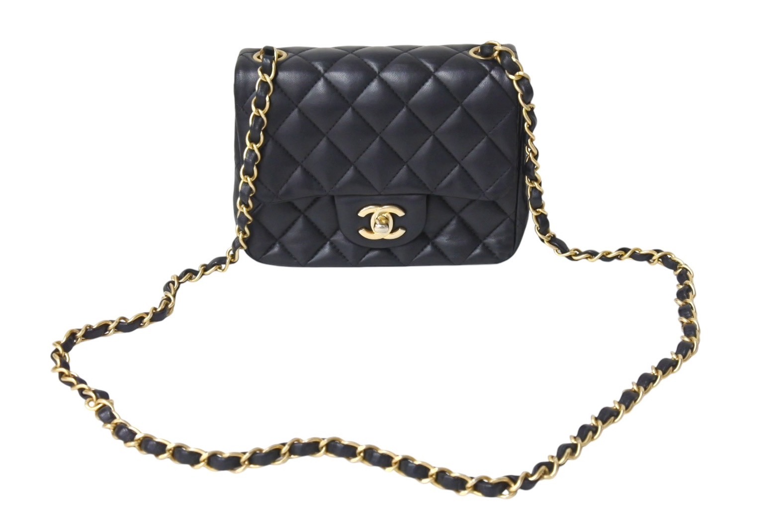 楽天市場】CHANEL シャネル ミニマトラッセ 17cm チェーンショルダー