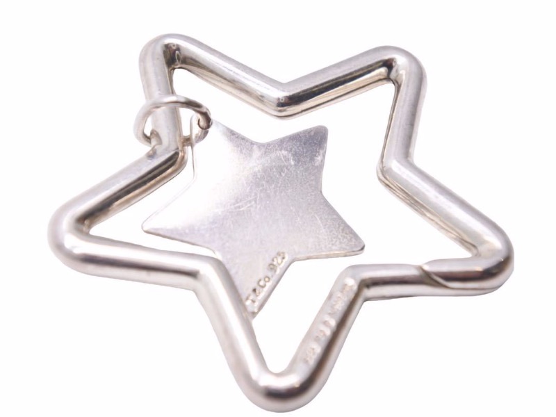 楽天市場】美品 TIFFANY&Co. ティファニー スター キーリング