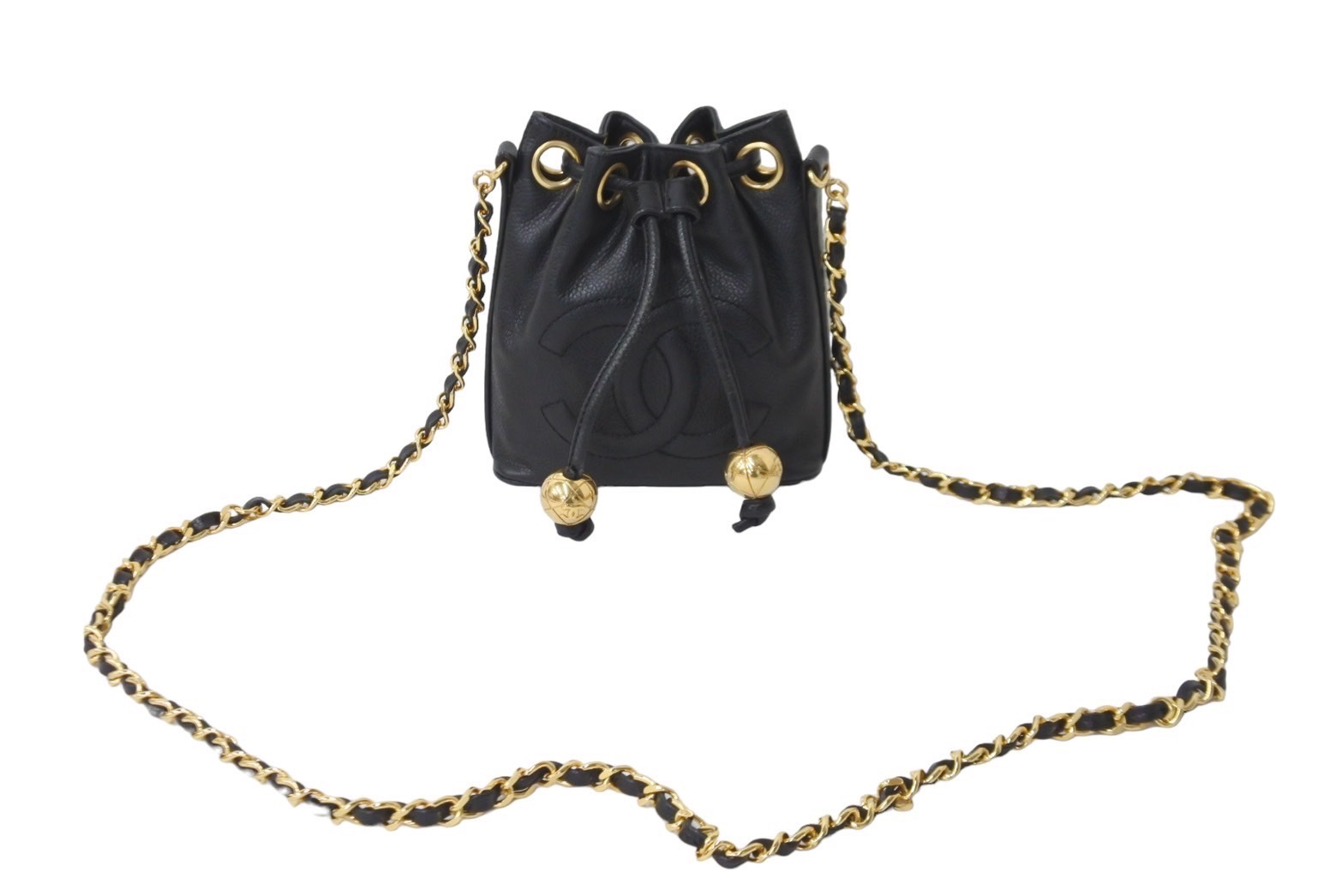 楽天市場】【セール】CHANEL シャネル ミニ巾着 チェーンショルダー