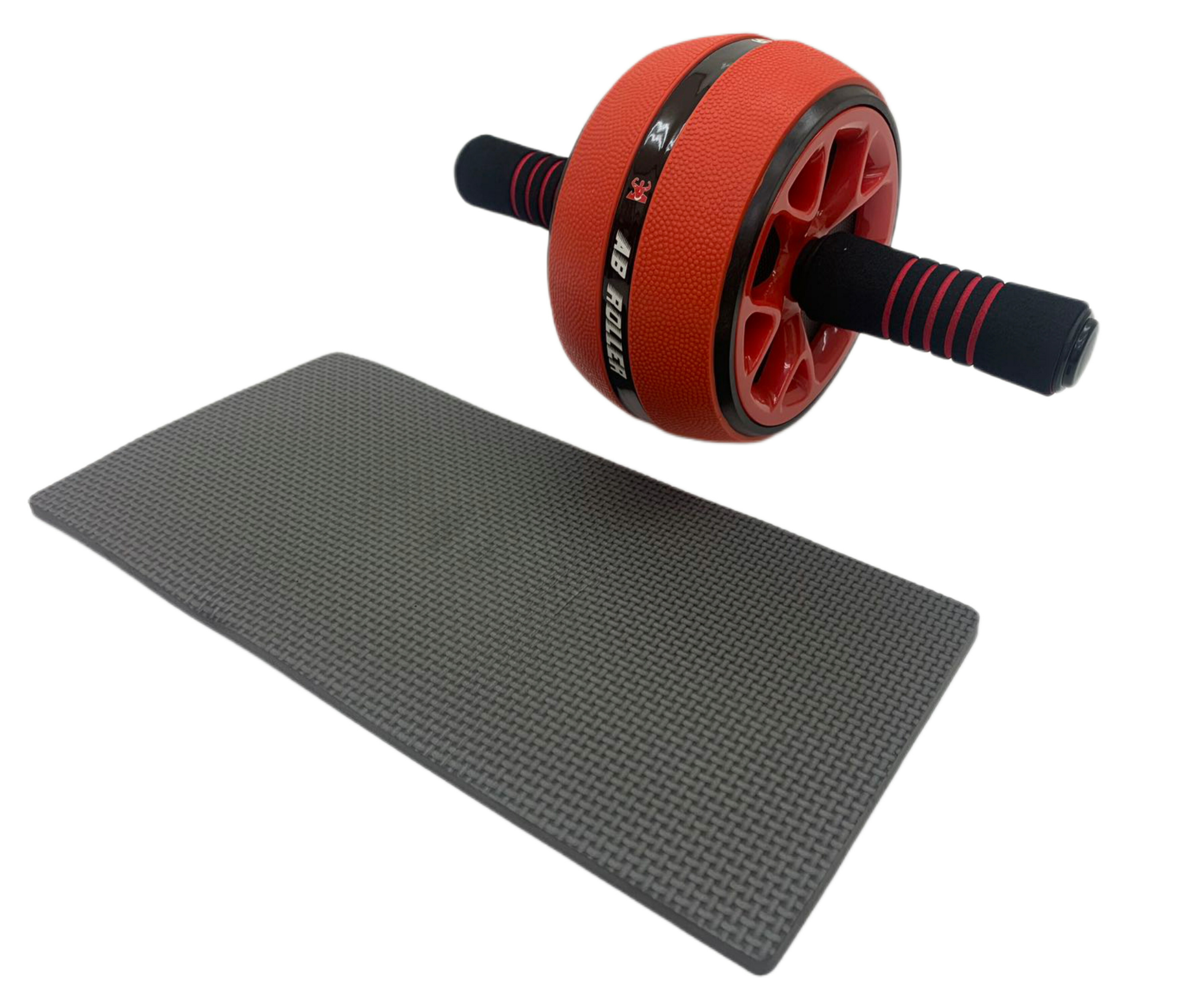 楽天市場】腹筋ローラー アブホイールローラー 膝保護マット付き アブ