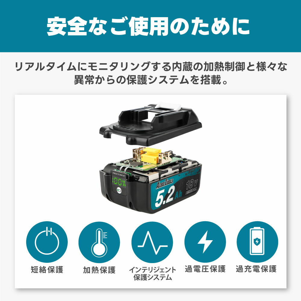 楽天市場】AERO TOOLS 強力ブロワー MK-1 & マキタ互換 バッテリー 18V