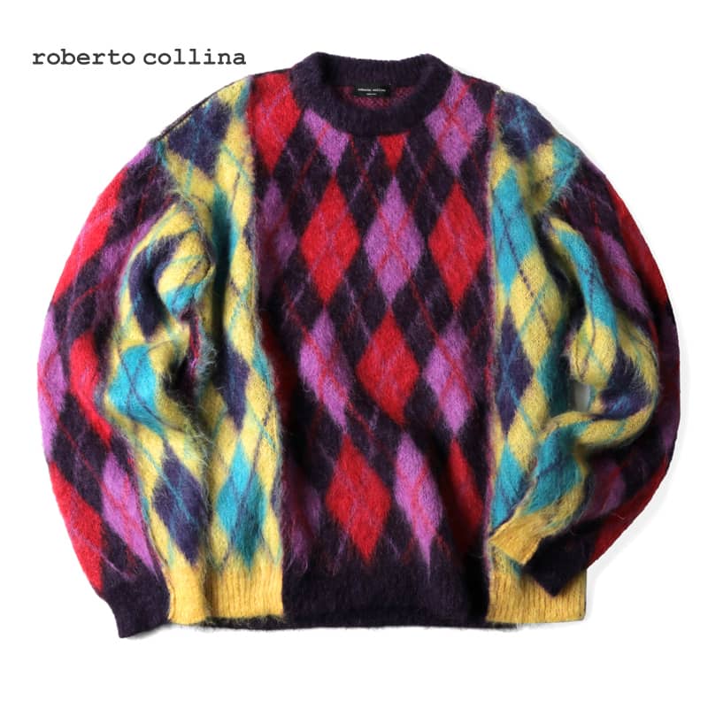 楽天市場】roberto collina / ロベルトコリーナ｜モヘアナイロンウール