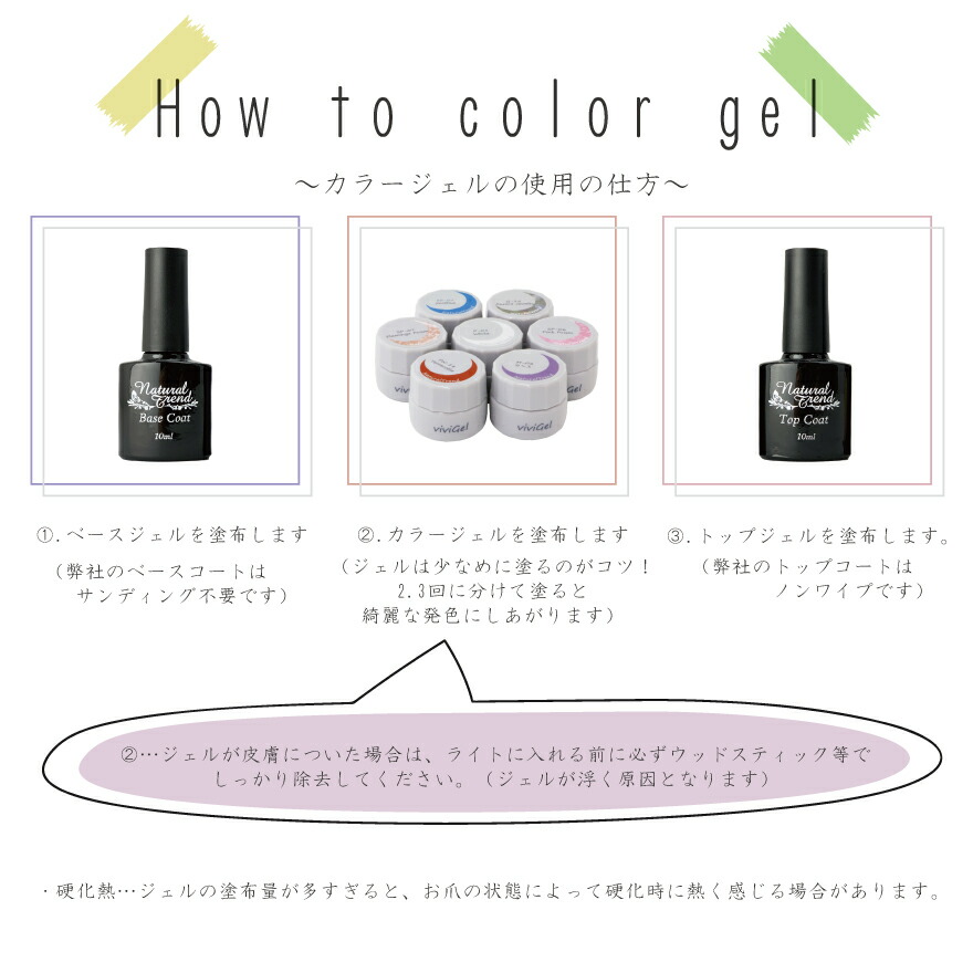 楽天市場】ジェルネイルカラージェル 選べる1色 ジェルネイルカラー