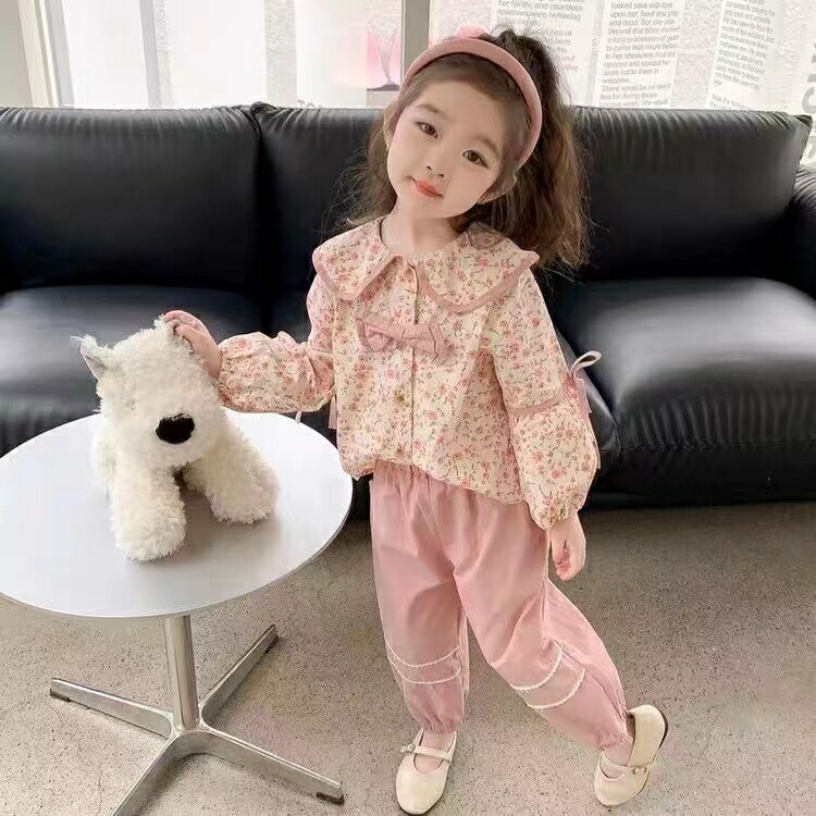 楽天市場】キッズ 上下セット セットアップ トップス+パンツ 2点セット