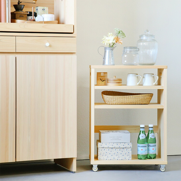 楽天市場】デスクワゴン サイドワゴン キッチンワゴン チェスト