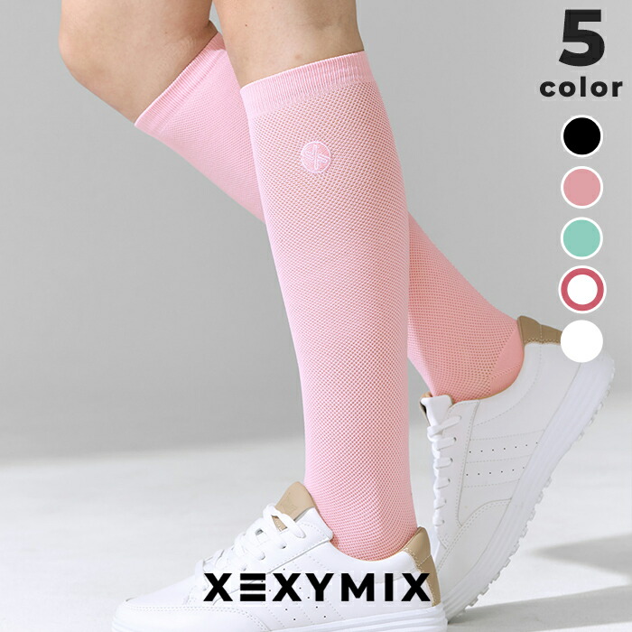 楽天市場】ゼクシィミックス xexymix ハイソックス 滑り止め付き