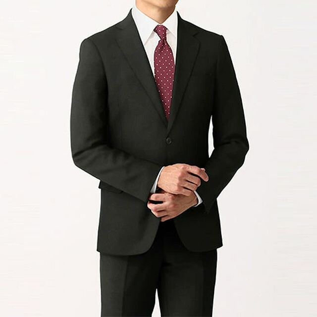 楽天市場】【洋服の青山】春夏用 ブラック系 スタイリッシュスーツ【PT