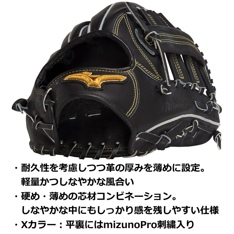 楽天市場】野球 グローブ 硬式 外野手 刺繍サービス ミズノプロ 硬式