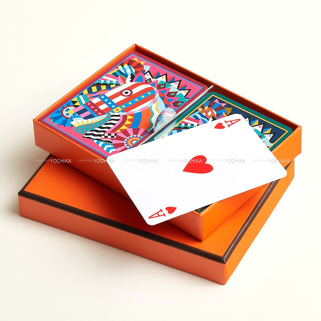 楽天市場】HERMES エルメス トランプ ブリッジカード シュヴァル ドゥ