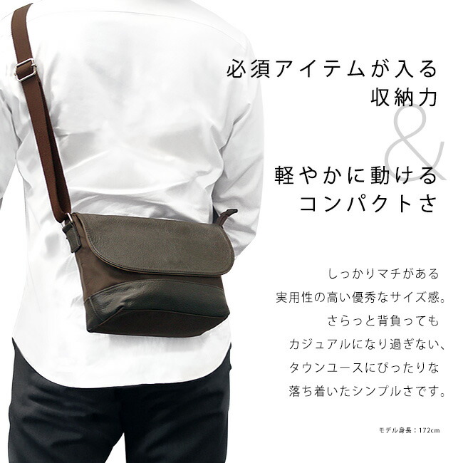 楽天市場】ボディバッグ 姫路レザー ショルダーバッグ レディース