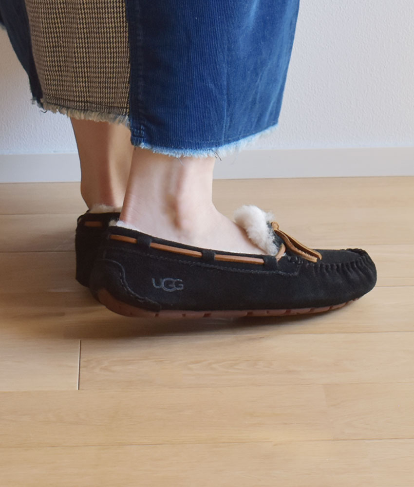 楽天市場】アグ ダコタ モカシン レディース ブラック 黒 ブラウン