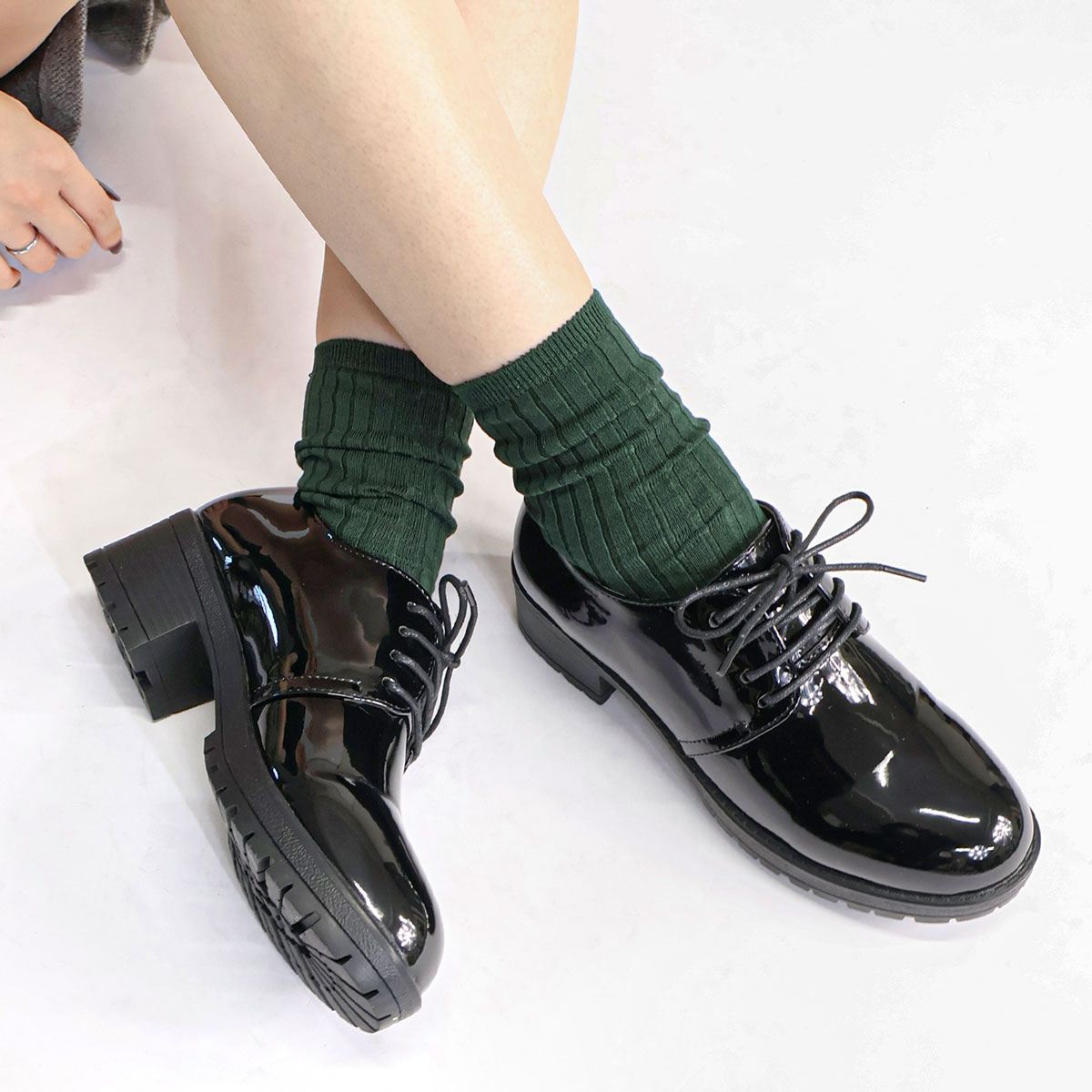 楽天市場】オックスフォードシューズ レディース レースアップシューズ