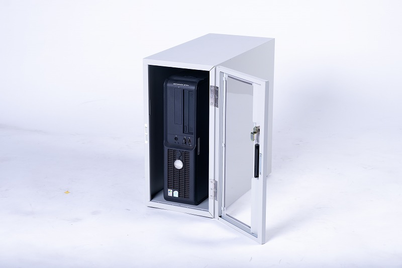 楽天市場】防塵ラック Tidy Box CPU 4UW ライトグレー PCケース ホコリ