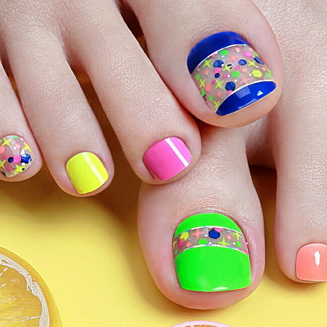 楽天市場】フットネイルシール ZINIPIN ジニピン 貼るだけ ジェル