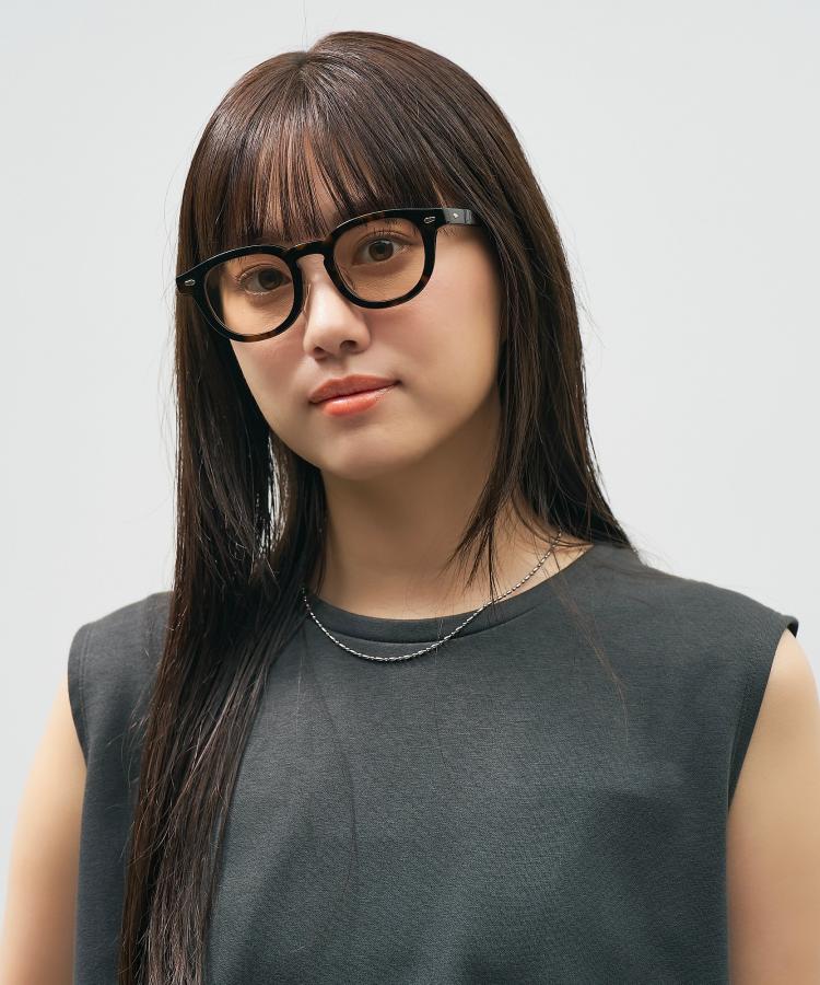 楽天市場】|Zoff AOI IHARA ウェリントン型 サングラス(ブラウン(デミ