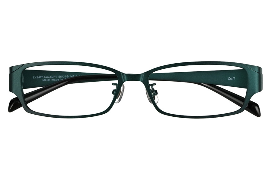 楽天市場】|スクエア型 メガネ（グリーン（マット）） 眼鏡 検眼調整