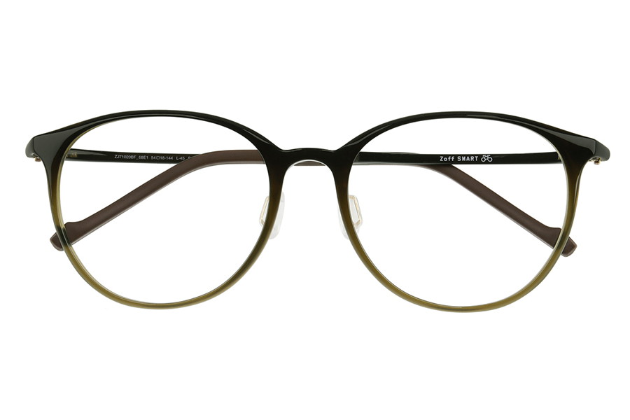 楽天市場】|ボストン型 めがね（グリーン） Zoff SMART Skinny（ゾフ