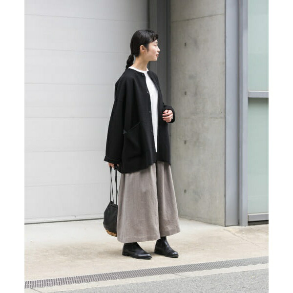 楽天市場】ウールノーカラージャケット／かぐれ（kagure） : 丸井