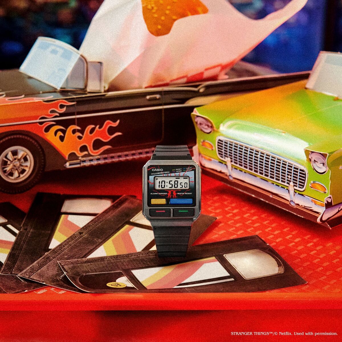 楽天市場】カシオ クラシック ストレンジャー・シングスコラボ【国内