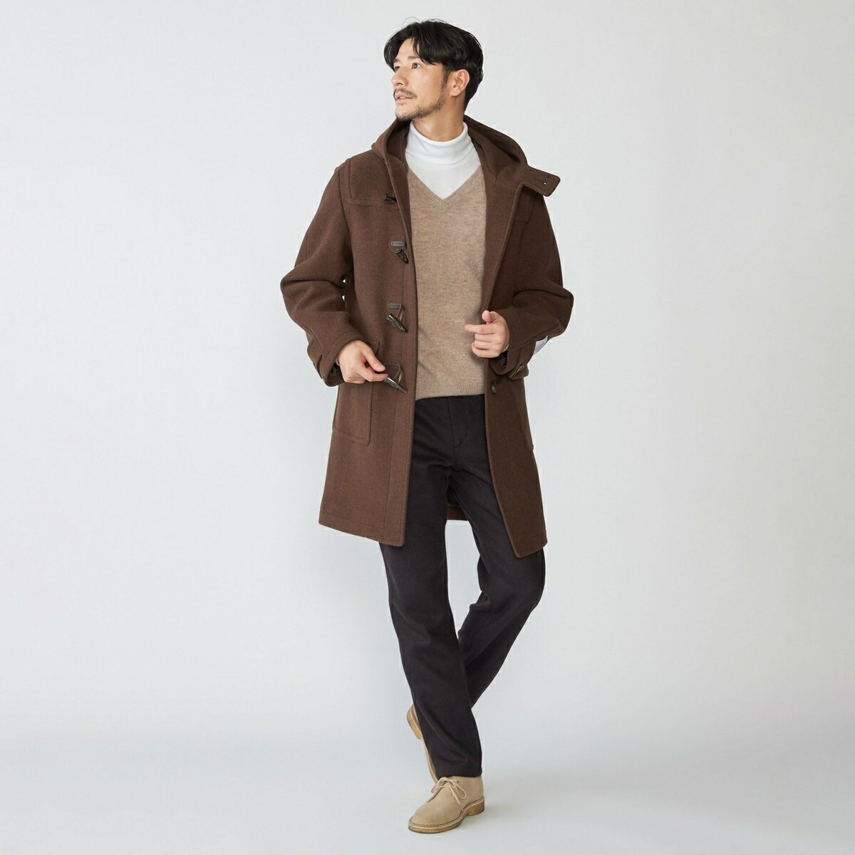 楽天市場】☆SHIPS: フレンチ メリノウール ダッフル コート／シップス