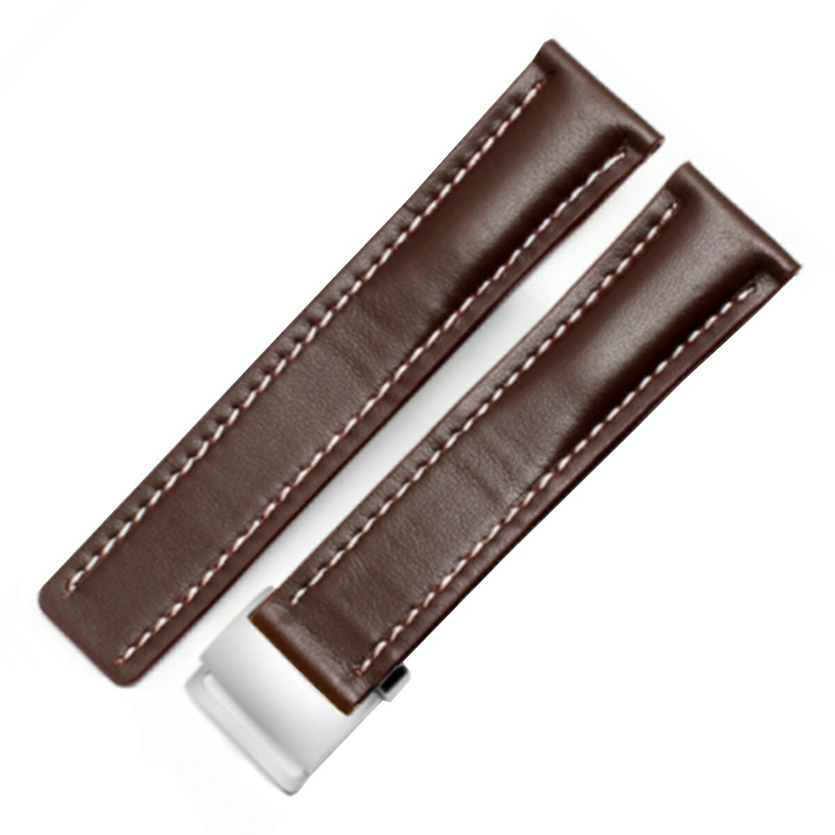 楽天市場】【 for BREITLING 】 Dバックル付き 本革製 スムース 時計