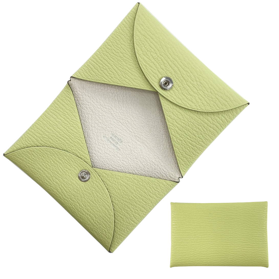 楽天市場】エルメス HERMES カルヴィ ヴェルソ シェーブル レザー