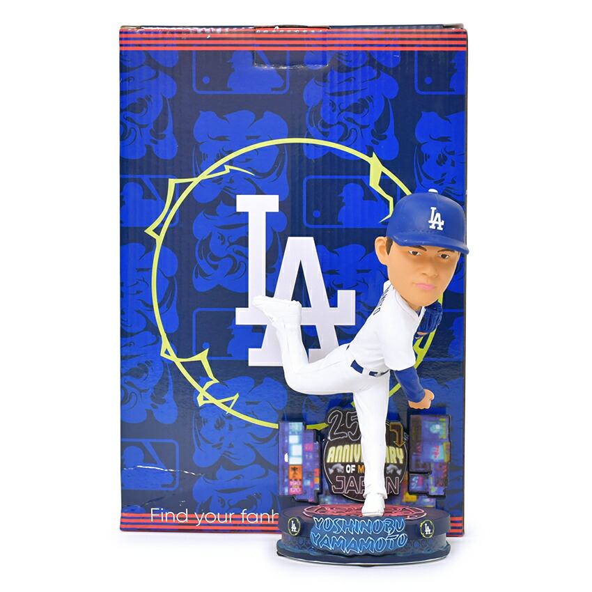 世界限定125個】FOCO 山本由伸 ボブルヘッド ドジャース 東京シリーズ