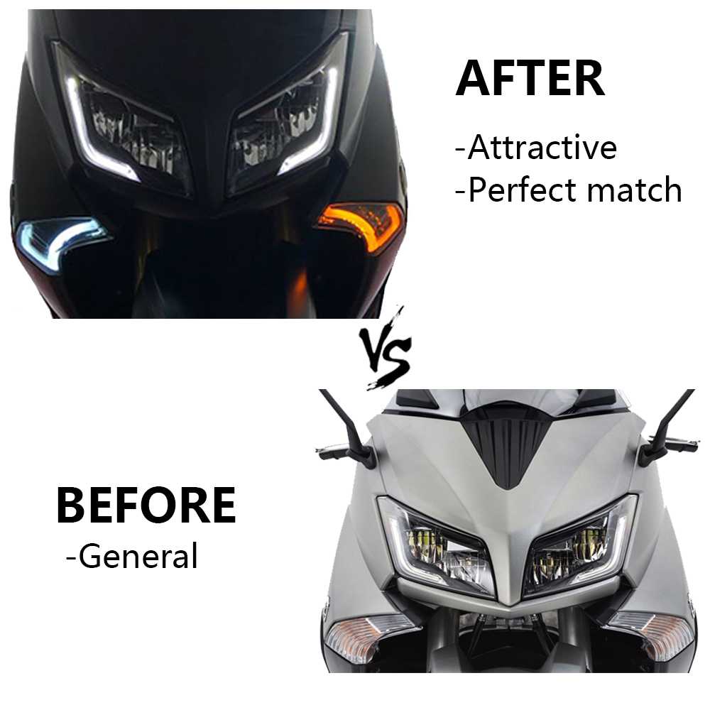 楽天市場】TMAX 530 2012〜2016 LEDテールランプ+フロントウィンカー5