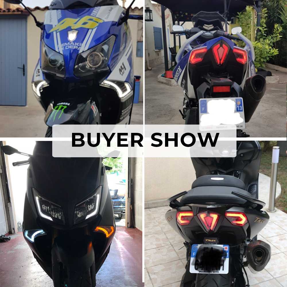 楽天市場】TMAX 530 2012〜2016 LEDテールランプ+フロントウィンカー5