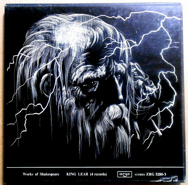 Works of Shakespeare KING LEAR 4枚組レコード Works of Shakespeare