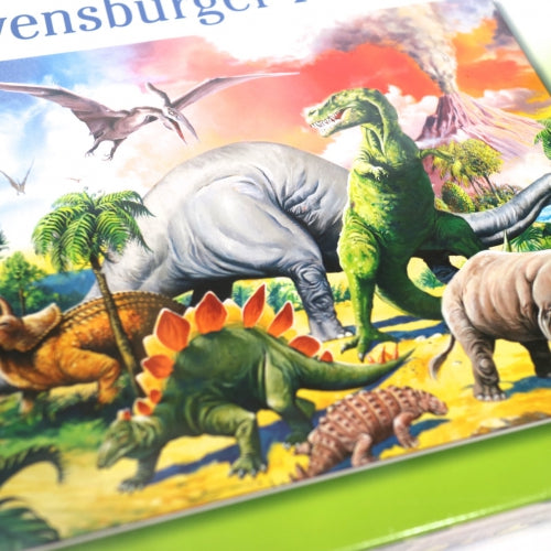 ジグソーパズル 100P 恐竜と火山 ラベンスバーガー（ドイツ）｜つみき