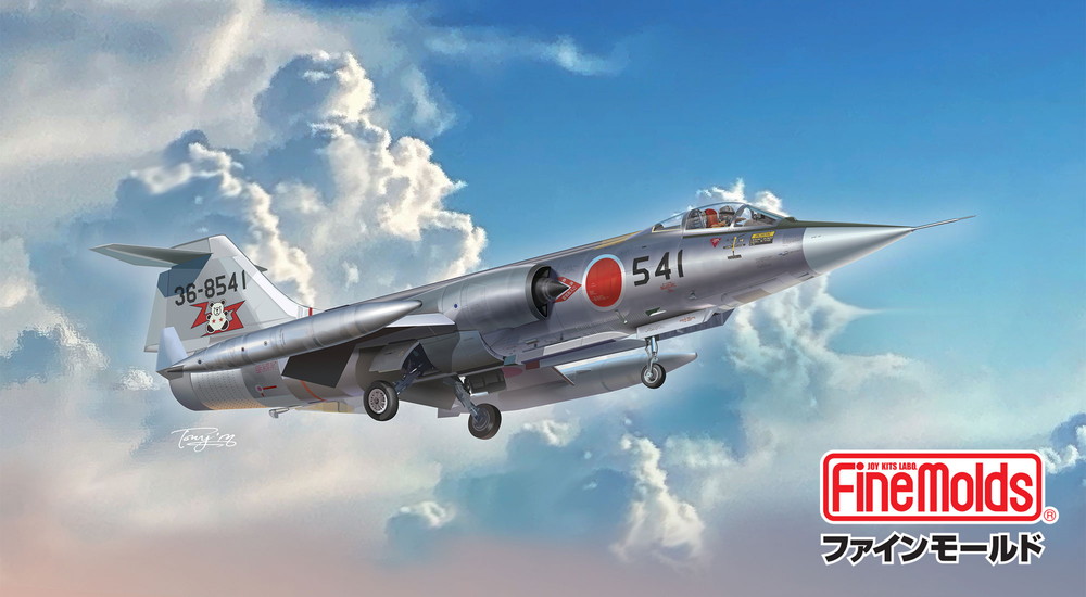 航空自衛隊 F-104J 戦闘機 “栄光” 1/72スケール プラモデル【FF07