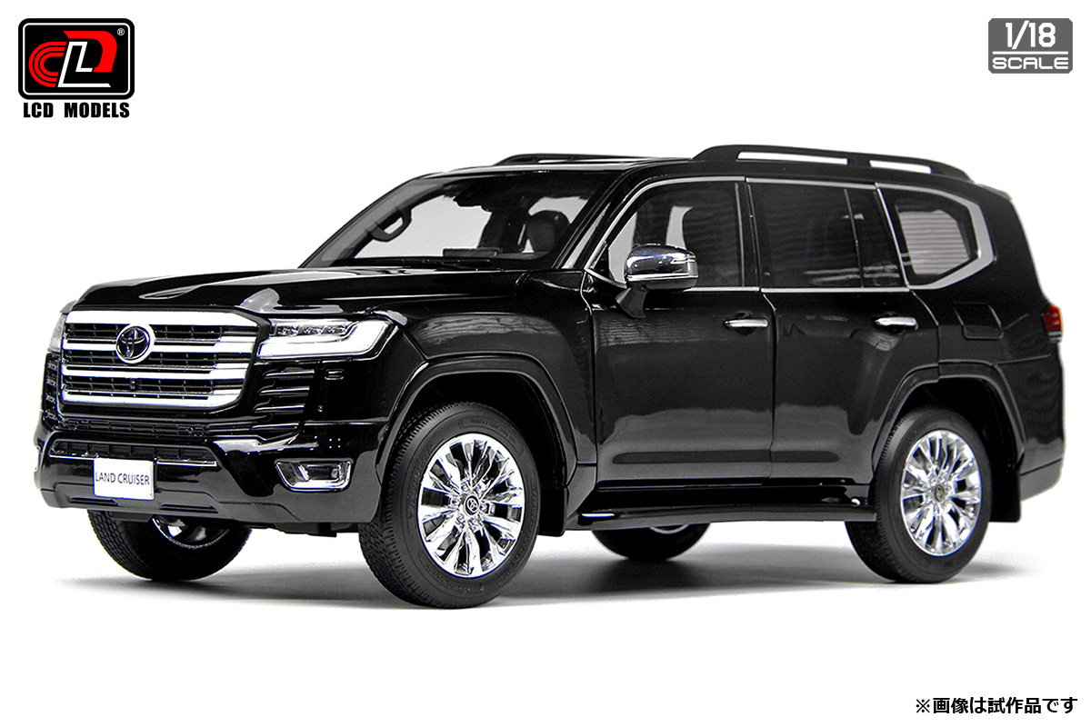 1/18 ランドクルーザー300 ZX ブラック【LCD18013ZXBL:6971631022638