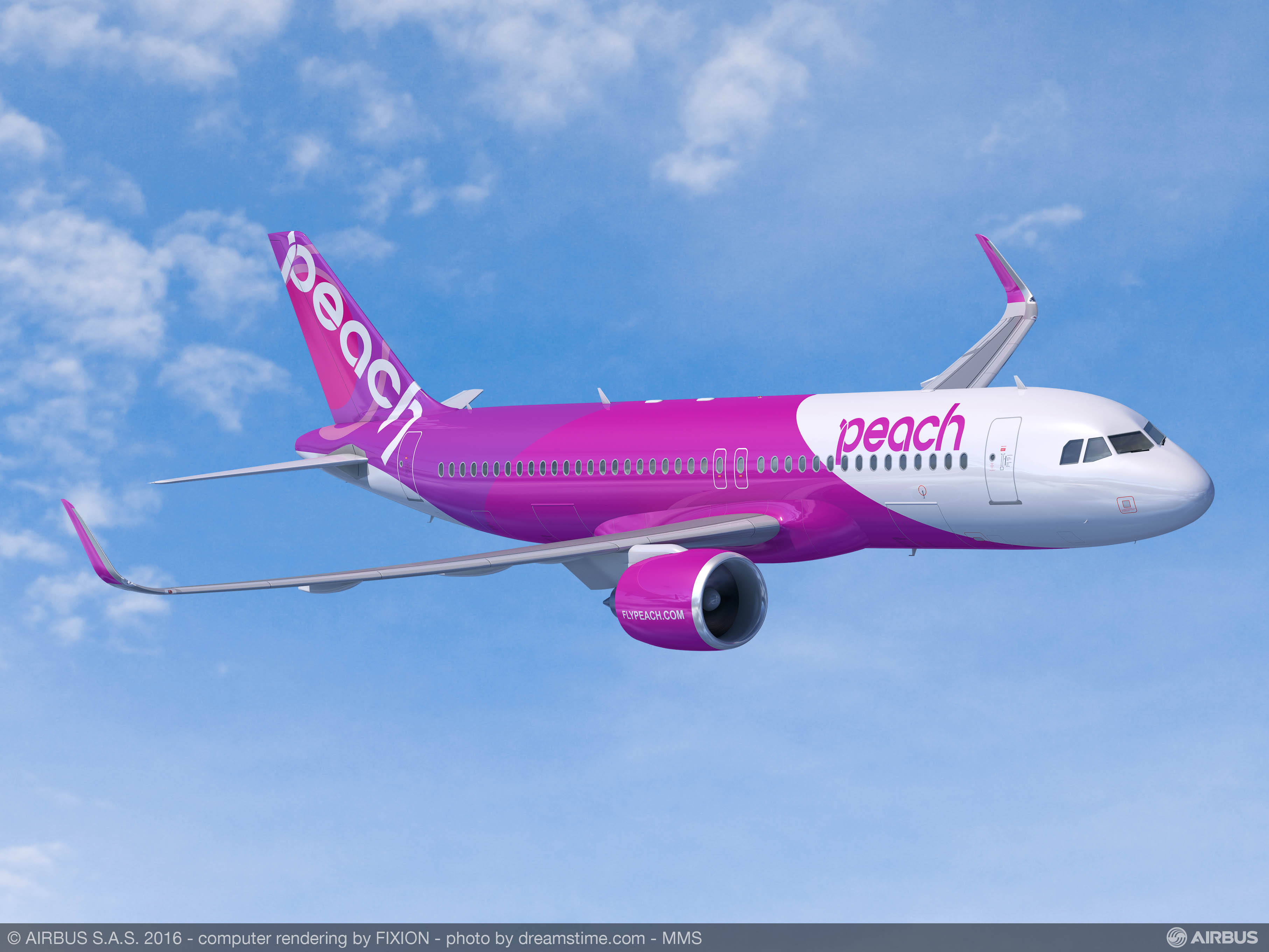 Peach Airbus A320 neo ※最終値下げ