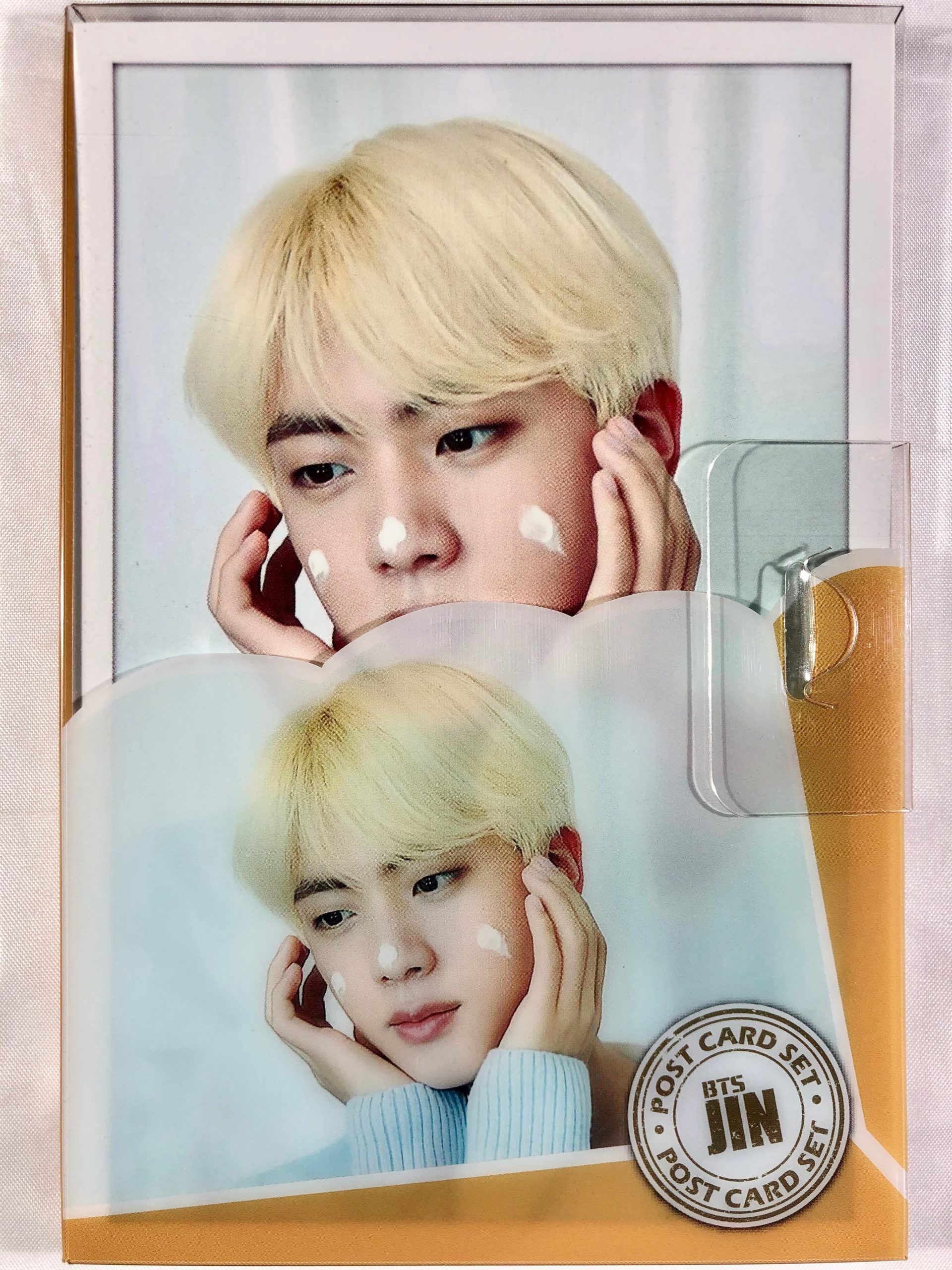 JIN ジン – BTS 防弾少年団 グッズ ／ プラケース入り ポストカード 16