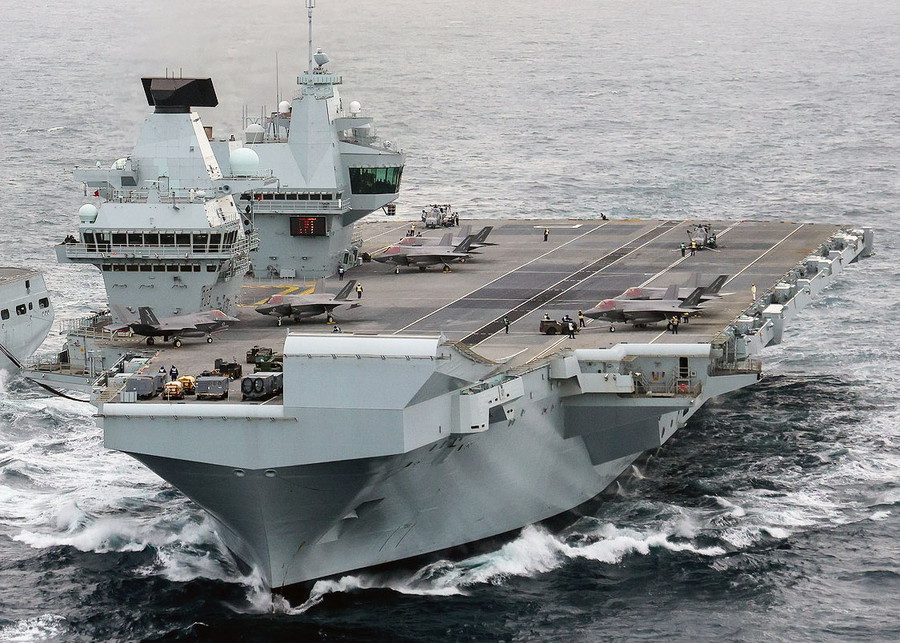 海自が認めた！ イギリス空母艦隊間もなく来日へ F-35B戦闘機