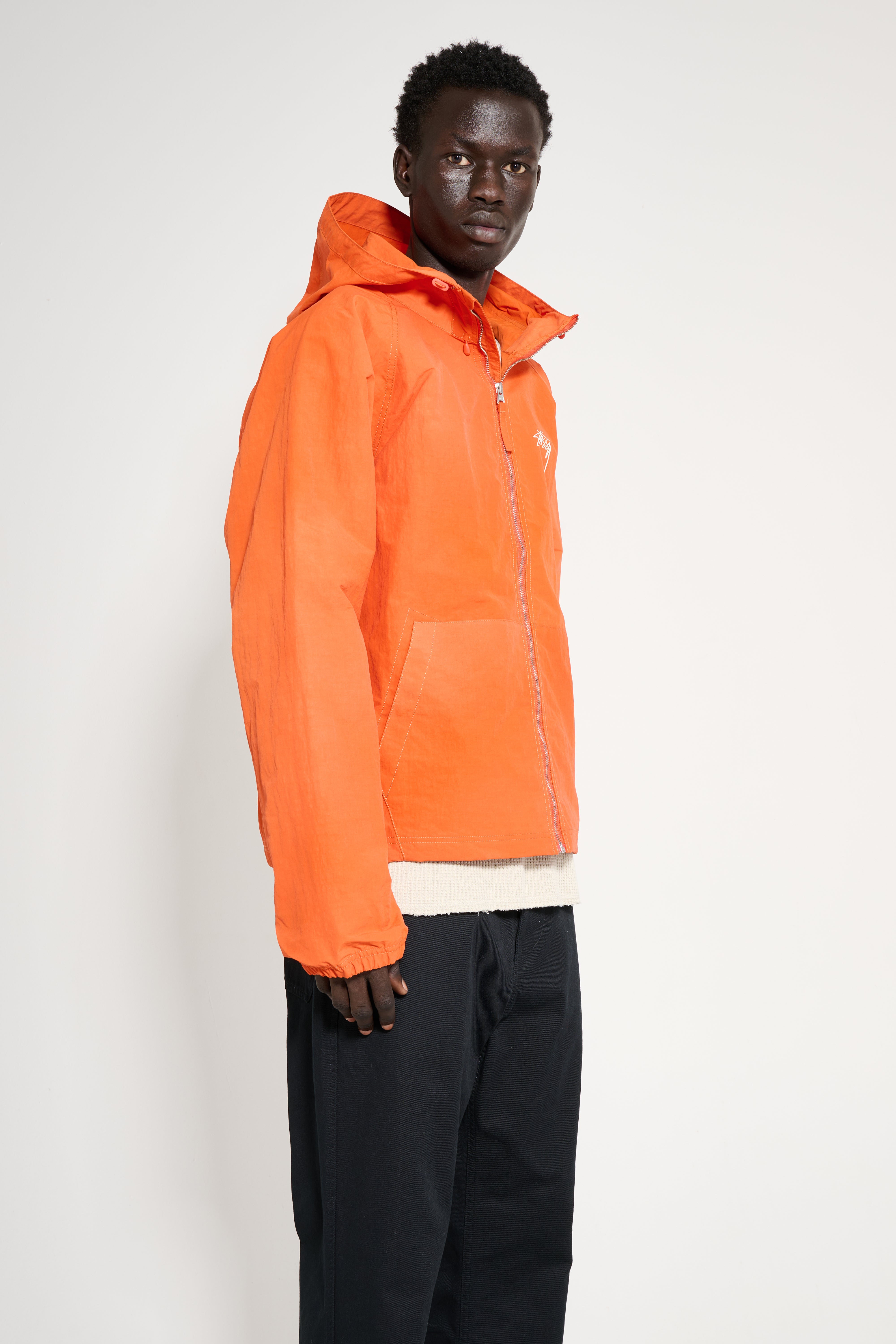 Stüssy Beach Shell Wave Dye Jacket Cayenne – Très Bien