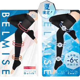 公式】BELMISE｜ベルミス スリムフルレッグ Quick+ & Cool+