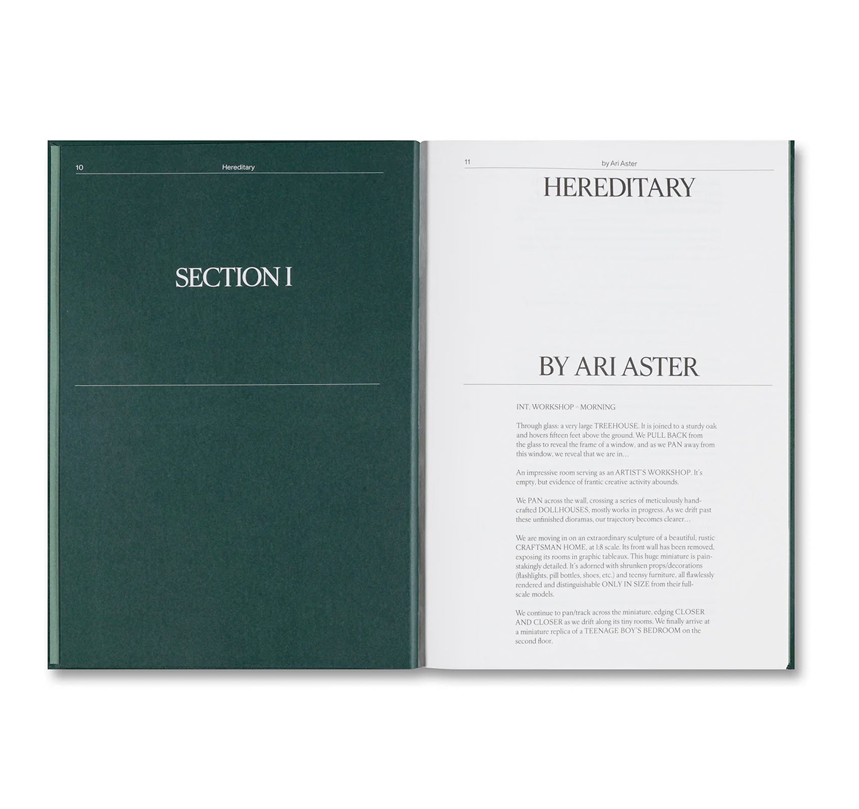 HEREDITARY SCREENPLAY BOOK by Ari Aster – twelvebooks