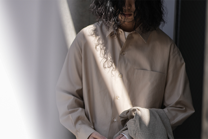 AURALEE -Washed Finx Twill Box Shirts- | twelve blog