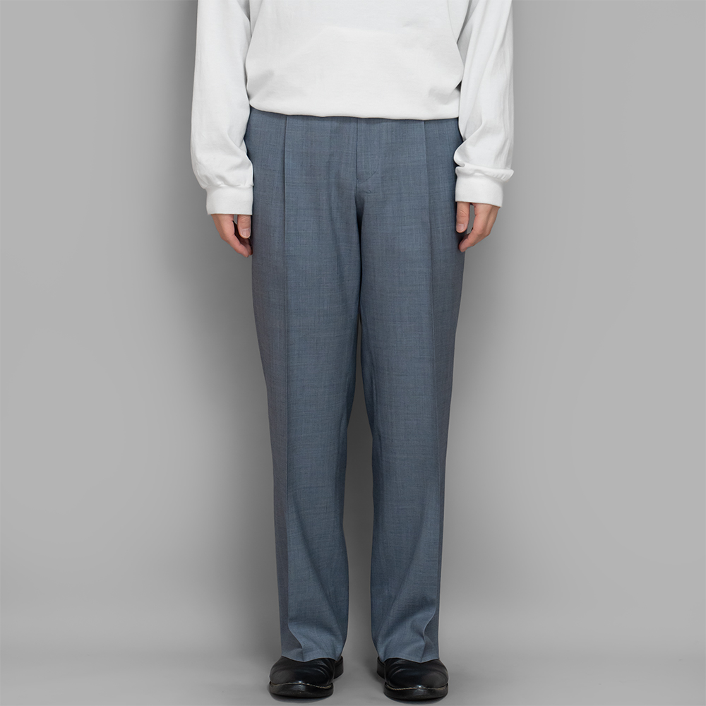 MAATEE&SONS / Set Up Trouser 2 (Gray Blue) | twelve