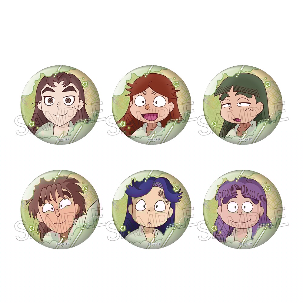 忍たま乱太郎 百面相缶バッジ -寝巻き姿の段Vol.2- 株式会社ツインクル