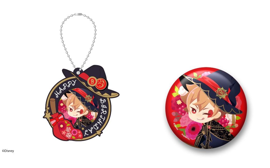 ブルームバースデーカバー付き缶バッジ エース・トラッポラ【ANIPLEX＋