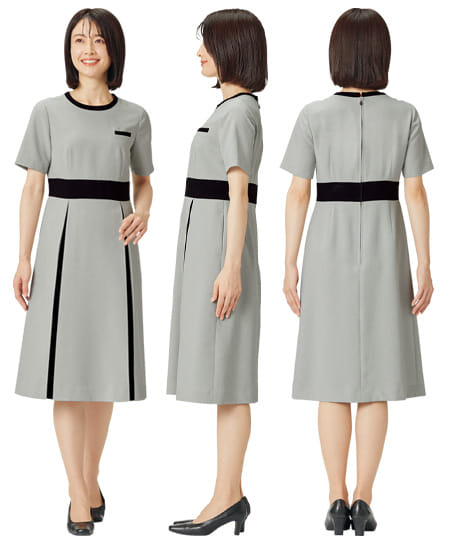 MARY QUANT】ワンピース（ストレッチ・ホームウォッシャブル） M53372